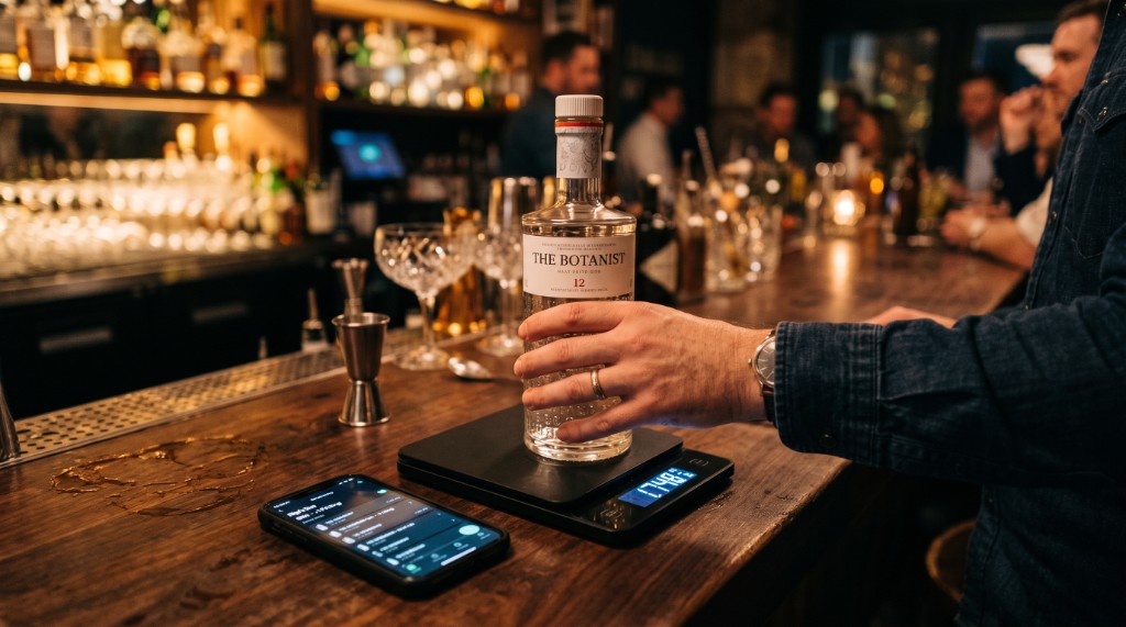 How Smart Bluetooth Scales Eliminate Bar Inventory Shrinkage